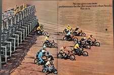 1972 Suzuki Motorcycle 2p