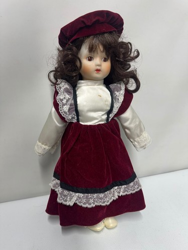 Vintage porcelain doll - vintage,