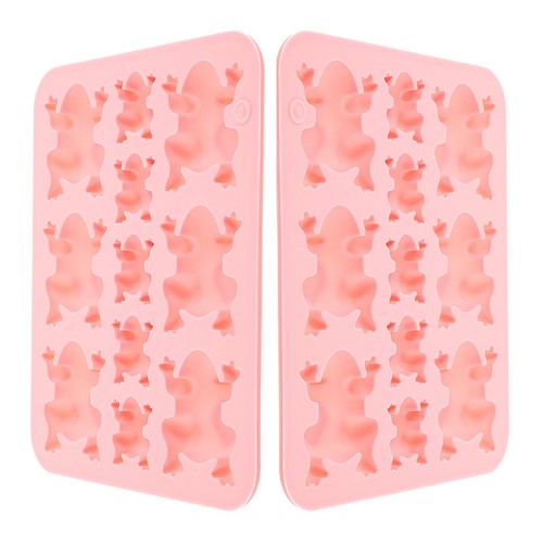 Pcs silicone frog - silicone, chocolate