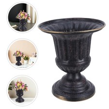 Metal Urn Planter: Flower