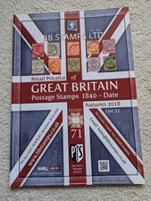 BB Stamps Ltd. Retail Pricelist of GB Postage Stamps 1840-to date Autumn 2018