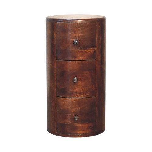 Country farmhouse drum chest - farmhouse,