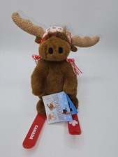 Canada Skiing Moose Plush