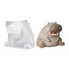 Hippo Mold 3D Animal Silicone