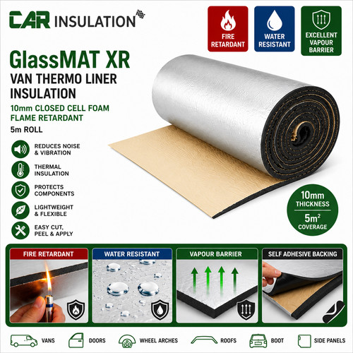 10mm van insulation - 10mm,