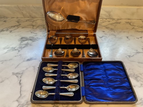 Vintage set epns tea - vintage, /