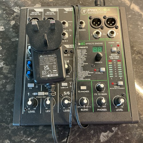 Mackie profx6v3 channel - mackie,