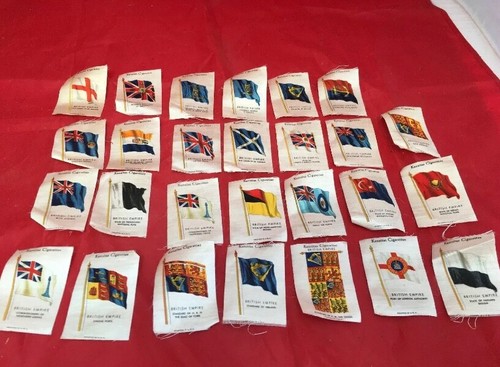 Vintage kensitas silk - flags, of