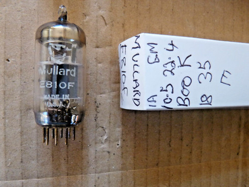 Mullard usa e810f used - mullard,