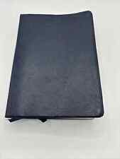 1984 NIV Study Bible * Red Letter * Zondervan Blue Genuine Leather. Like New