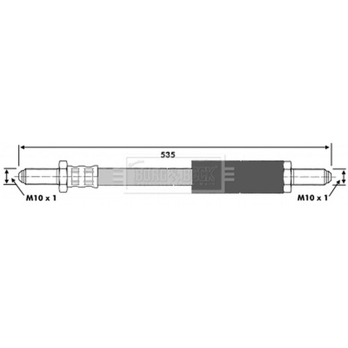 Brake hose for - brake,