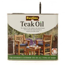 Rustins Teak Oil 2.5 Litre