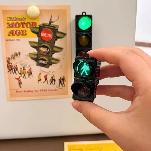Mini vintage traffic light - vintage,