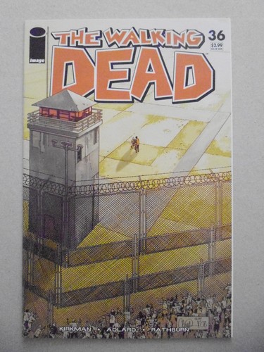 The walking dead comic issue - walking, dead-