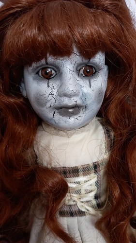 Ooak gothic horror doll - horror,