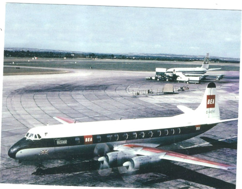 Viscount aircraft b e a - ,