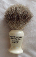 Taylor of Old Bond Street St James London Pure Badger Shaving Brush
