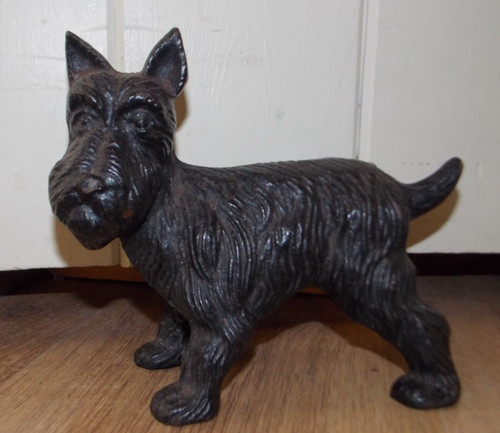 Cast iron scottie dog scottish - cast,