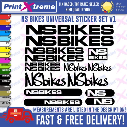 Bikes vinyl decals - ns,
