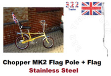 Raleigh Chopper MK2 Bike Flag Pole Aerial Loop Fitting Stainless Steel No RUST