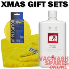 AUTOGLYM SUPER RESIN POLISH 1 LITRE - EXTRA THICK SOFT BUFFING CLOTH - APP PADS 