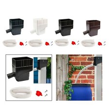 Rain Water Collection System Harvesting Garden Gutter Drain Rainwater Collector