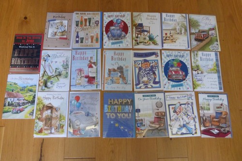 Mens birthday card selection - mens,
