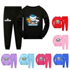 Octonauts Kids Pajamas Baby Boys Girls Long Sleeve Pyjamas Toddler Sleepwear