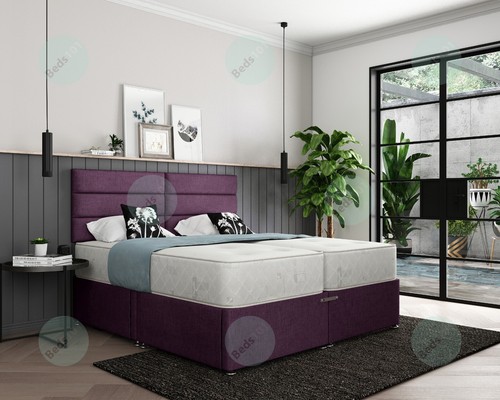 Zip link under storage divan - &,