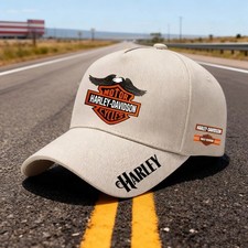 Harley Davidson Black Baseball