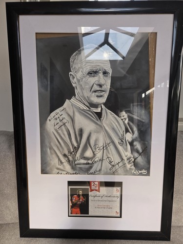 Signed shankly poster - signed,
