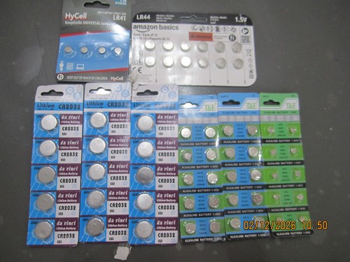 Job lot assorted button type