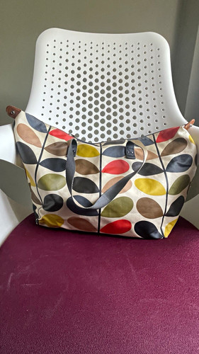 Orla kiely canvas tote bag - tote,