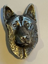 Heavy Vintage Silver Dog