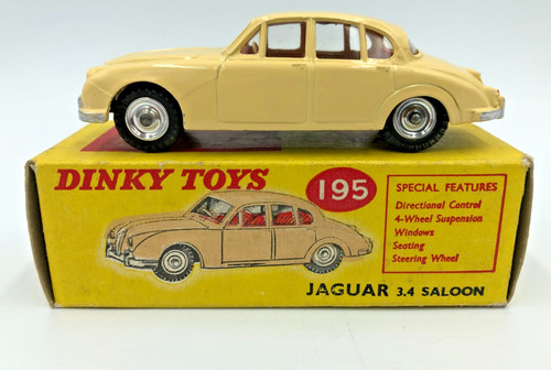 Dinky toys jaguar mark 4 - dinky, 2