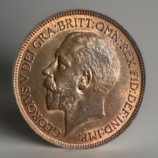 George V, Half Penny 1915, Superb UNC