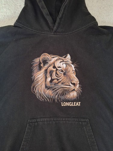 Longleat black pullover hoodie - pullover,