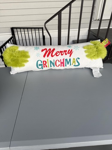 Grinch merry grinchmas pillow - grinch,