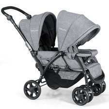 Folding Double Baby Stroller