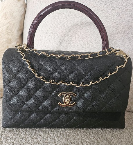 New chanel coco handle - |, black