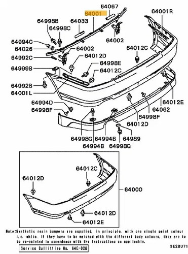 Bracket rear bumper support - bracket,