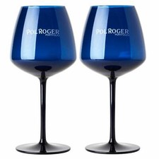 POL ROGER CHAMPAGNE FLUTES X 2