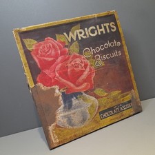 Vintage Decorative Tin WRIGHTS