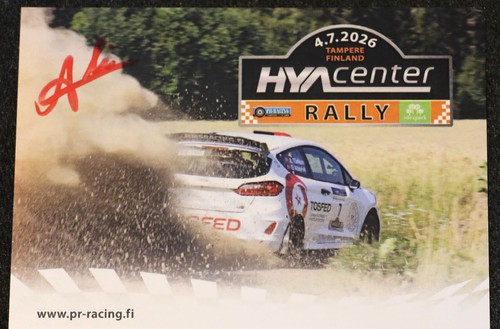 Ali turkkan signed rally - turkkan,