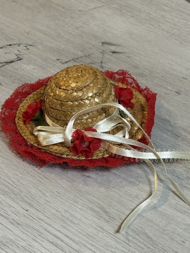 Vintage miniature straw - vintage,