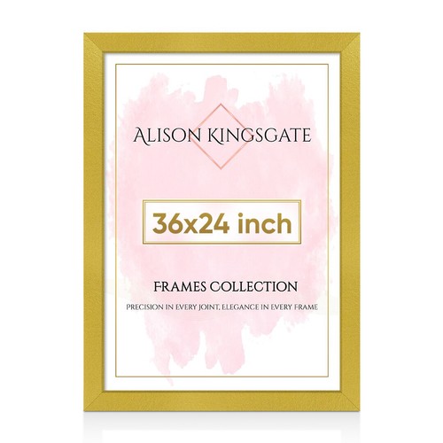 Gold picture frames modern - gold,