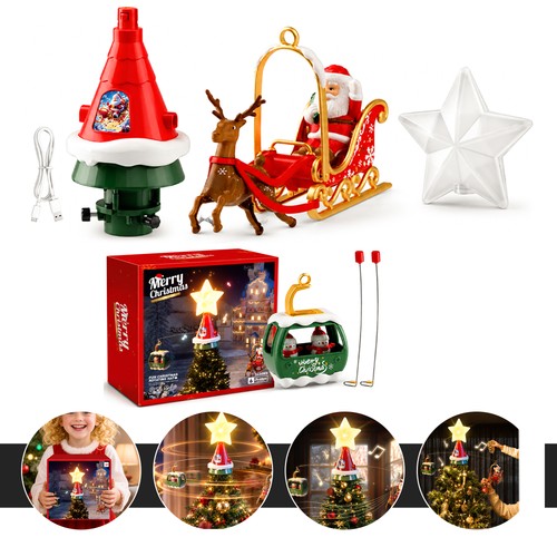 Led musical christmas tree - led,