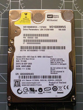 WD1600BMVS-11F9S0 – Western