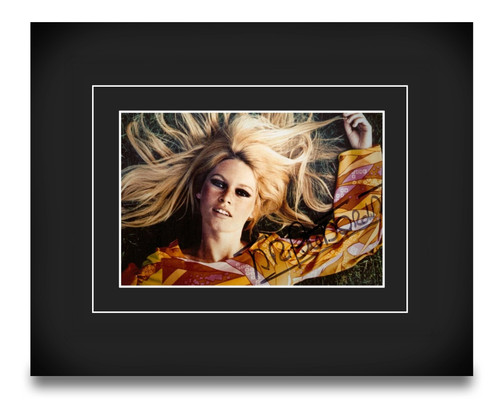 Brigitte bardot signed 10x8 - bardot,
