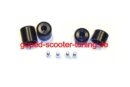 Axle protectors crash pads